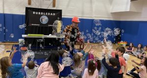 Bubbles visit